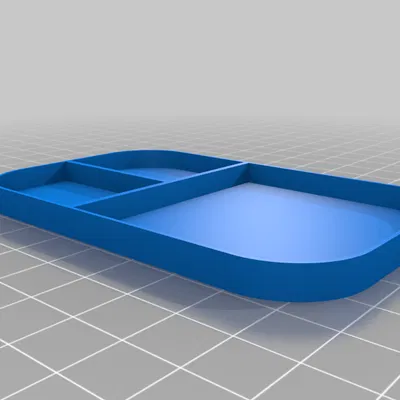 Hộp đựng mồi câu/lure hai ngăn từ hộp Altoids