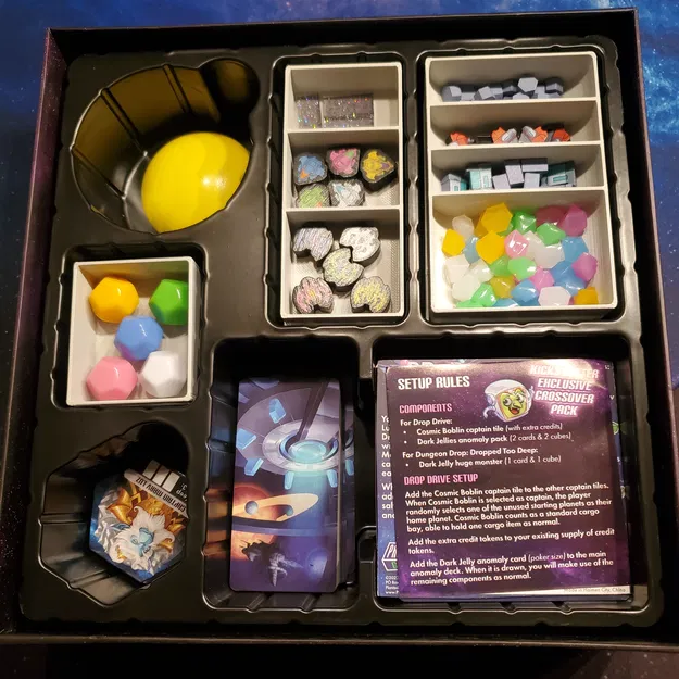 Bộ Tổ Chức Drop Drive Boardgame: Nâng Cấp Hộp Đựng Đơn Giản - Image 3