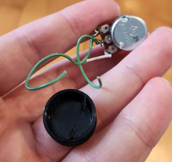 Nắp che bụi / Chụp bụi cho Potentiometer 16mm - Image 2