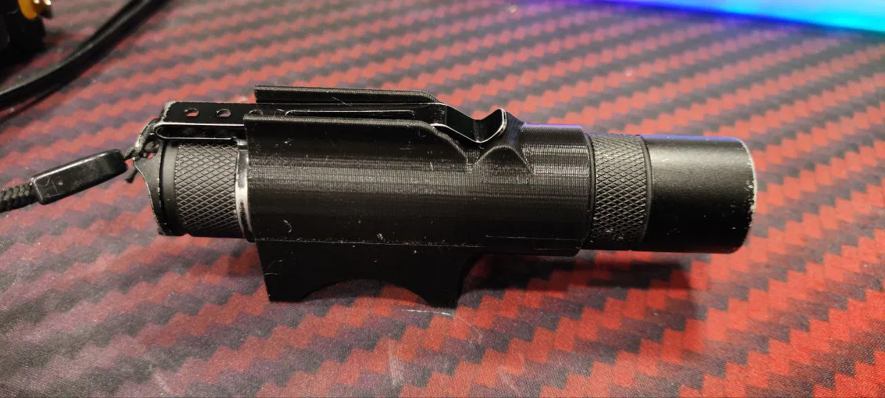 Giá Đỡ Đèn Pin Convoy S2+ Cho Xe Đạp (Vành 31.8mm) - Image 1