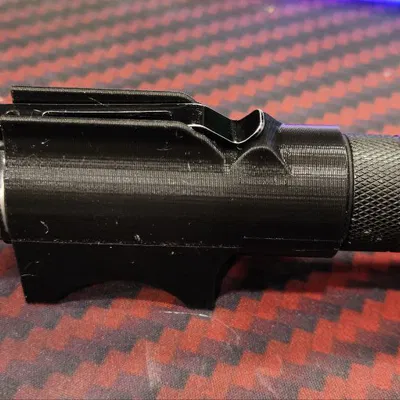 Giá Đỡ Đèn Pin Convoy S2+ Cho Xe Đạp (Vành 31.8mm)