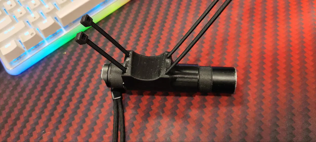 Giá Đỡ Đèn Pin Convoy S2+ Cho Xe Đạp (Vành 31.8mm) - Image 3