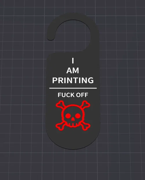 Móc Treo Cửa "Fu** Off" - Image 1