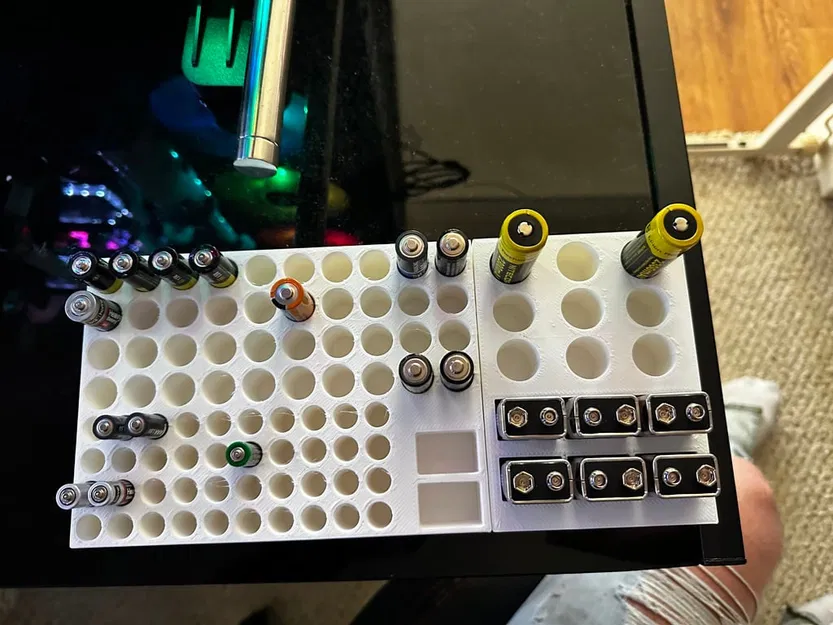 Khay/Giá Đỡ/Tổ Chức Pin (18650 + 9v) + (AA + AAA + 9v) - Image 2