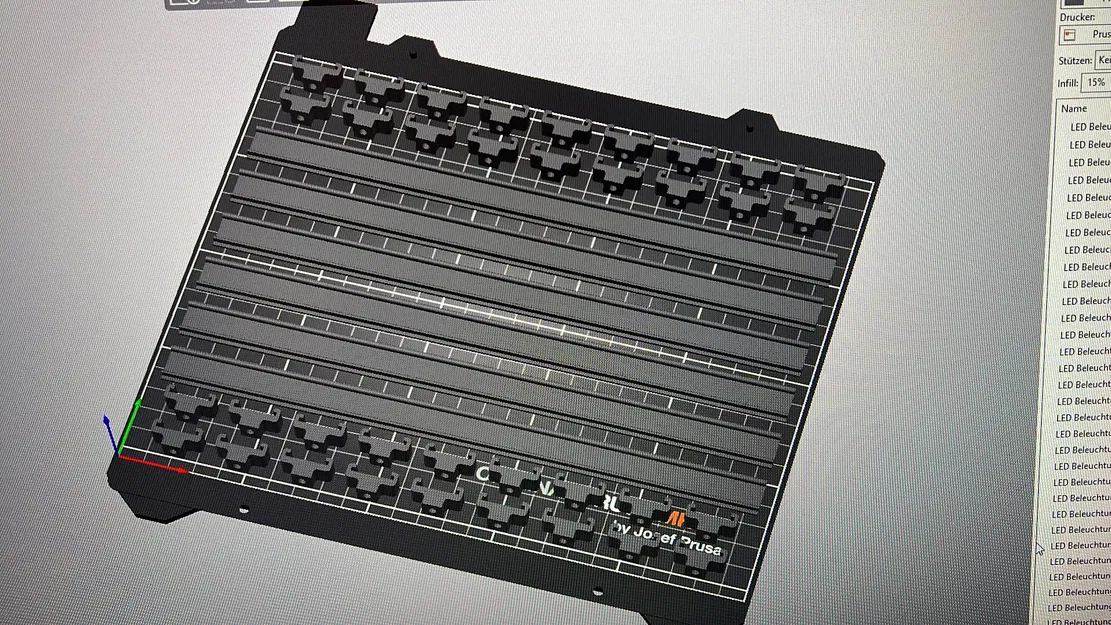 Giá đỡ dải LED cho Tủ Prusa - Image 9