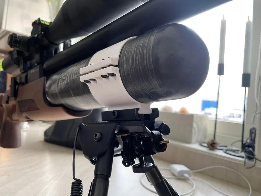 Giá đỡ Bipod cho Bình PCP 60mm - Image 2