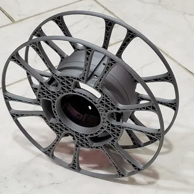 LockSpool V3: Cuộn dây filament tái sử dụng, tùy chỉnh (in 1 bộ phận 2 lần)