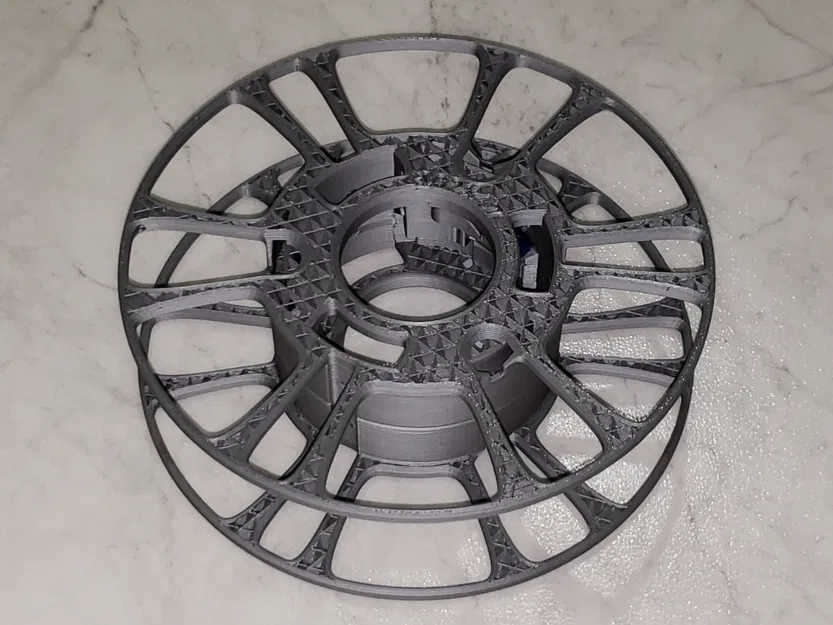 LockSpool V3: Cuộn dây filament tái sử dụng, tùy chỉnh (in 1 bộ phận 2 lần) - Image 2