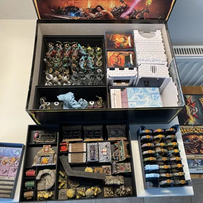 Hộp đựng đồ cho HeroQuest 2021 và Frozen Horror