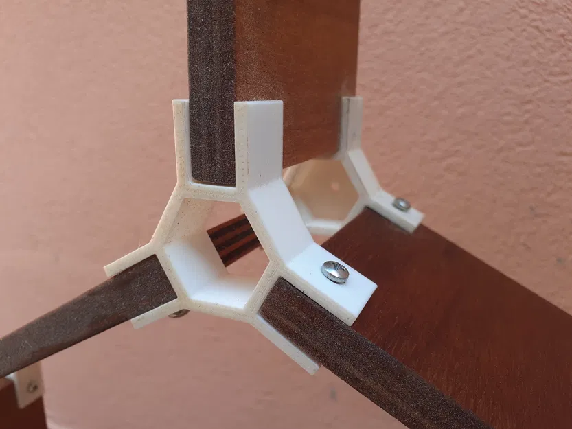 Khớp nối lục giác cho ván ép nửa inch - Image 2