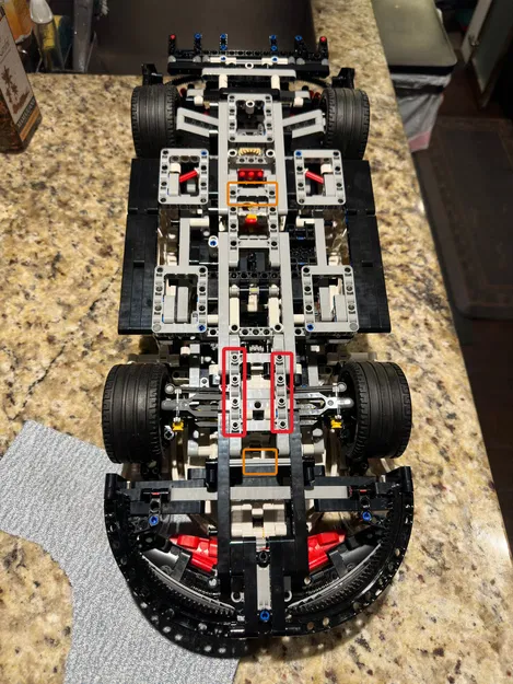 Giá Treo Tường LEGO Technic Porsche 911 RSR #42096 (Spoiler Up) - Image 2