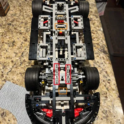 Giá Treo Tường LEGO Technic Porsche 911 RSR #42096 (Spoiler Up)