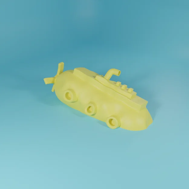 Tàu Ngầm Đắm Trang Trí Hồ Cá - Image 1