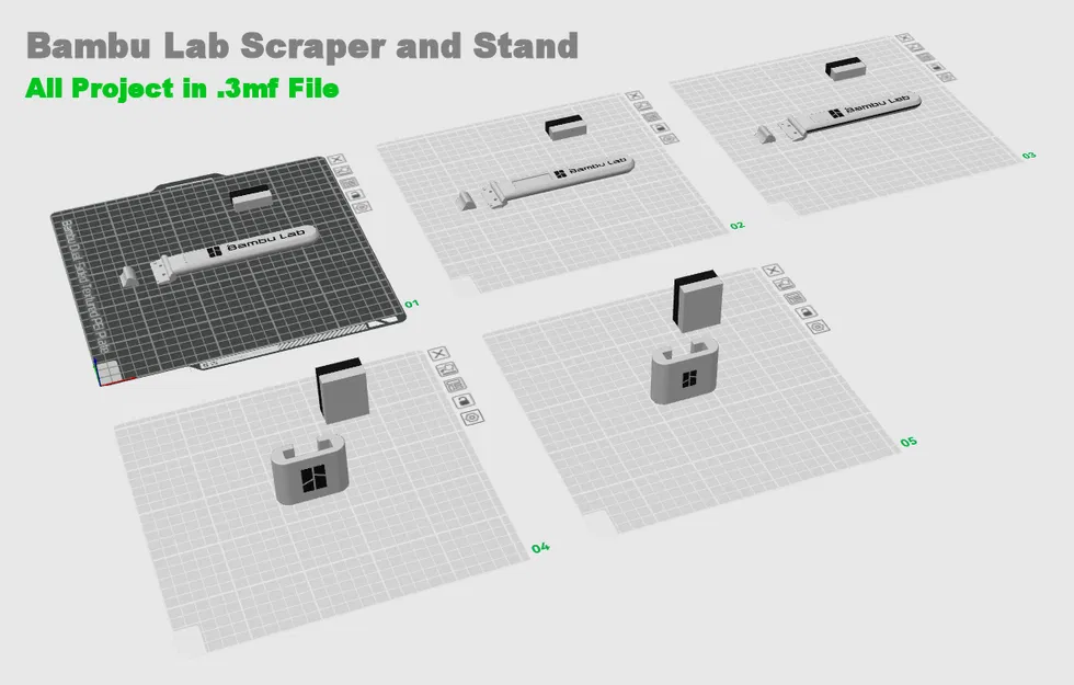 Thanh gạt Bambu Lab - Logo hai mặt - Image 7