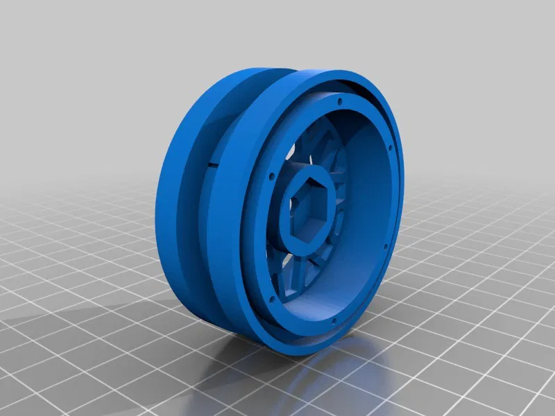 Bánh xe Beadlock 1.9 kiểu XD cho SCX10 - Image 5