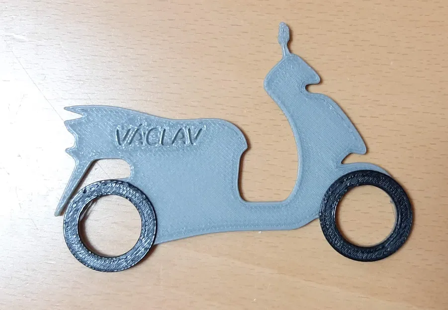 Móc Khóa Xe Máy SYM300 Václav - Image 1