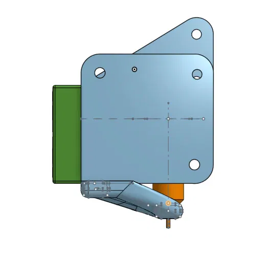 Giá đỡ quạt kèm BLTouch cho KP3S - Image 4