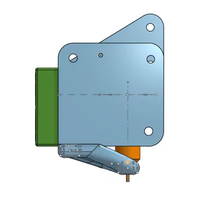 Giá đỡ quạt kèm BLTouch cho KP3S