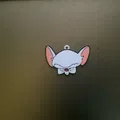 Móc khóa/Mặt dây chuyền nhân vật hoạt hình Pinky (Pinky & The Brain) - Thumbnail 2