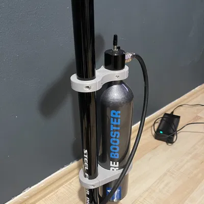 Khớp nối bơm xe đạp và bộ tăng áp tích hợp