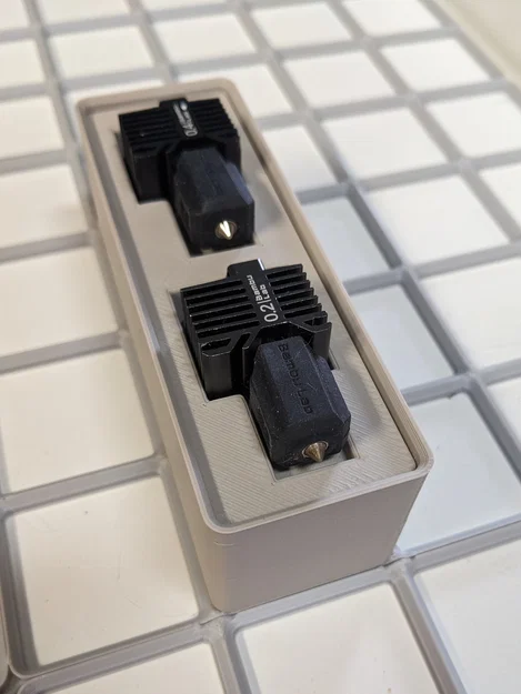 Kệ Lỗ Gridfinity Cho Đầu Nóng Bambu - Image 2