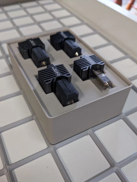 Kệ Lỗ Gridfinity Cho Đầu Nóng Bambu - Image 3
