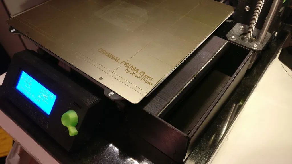 Thùng rác Prusa MK2 cho Dây Thừa và Vật Liệu - Image 2