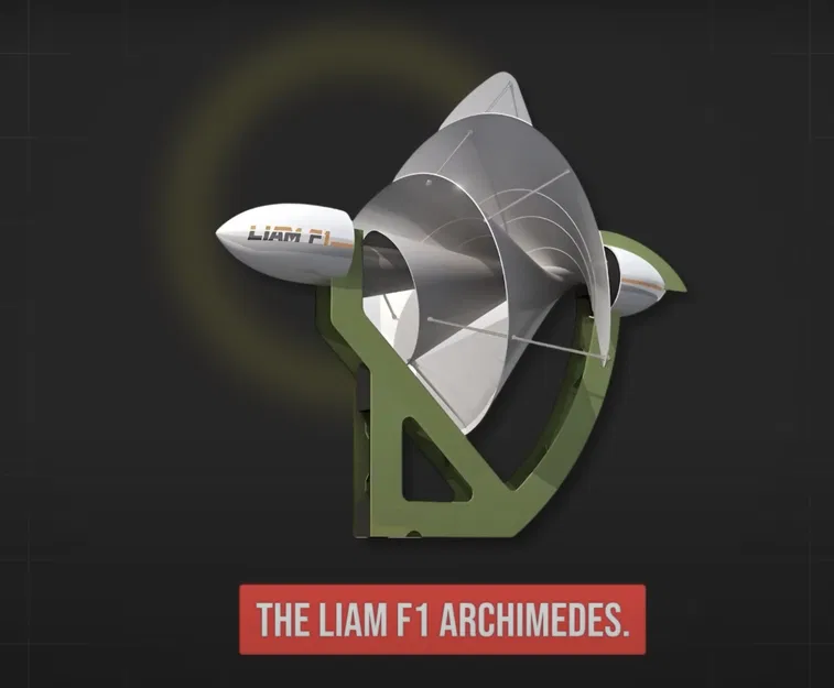 Cối xay gió Liam F1 | Tỷ lệ Vàng Fibonacci/Archimedes - Image 1