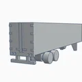 Mô Hình Rơ Moóc Lạnh Mini 53 Feet - Thumbnail 2