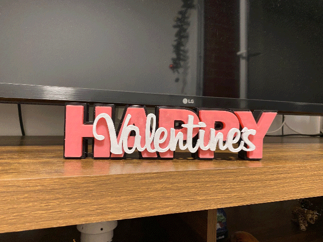 Biển báo Valentine - Dễ in và trang trí