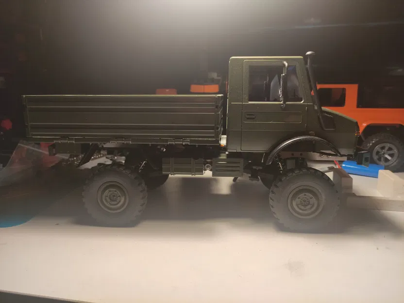 Mô hình RC LDR/C LD-P06 Unimog U1300: Hộp số Dig và Hệ thống treo 4-link - Image 1