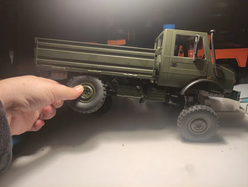 Mô hình RC LDR/C LD-P06 Unimog U1300: Hộp số Dig và Hệ thống treo 4-link - Image 2