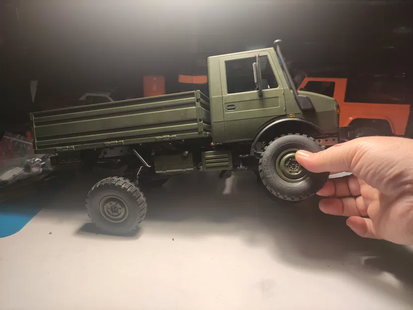 Mô hình RC LDR/C LD-P06 Unimog U1300: Hộp số Dig và Hệ thống treo 4-link - Image 3