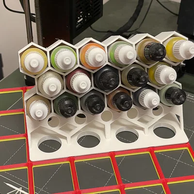 Giá đỡ sơn 17ml tương thích Gridfinity