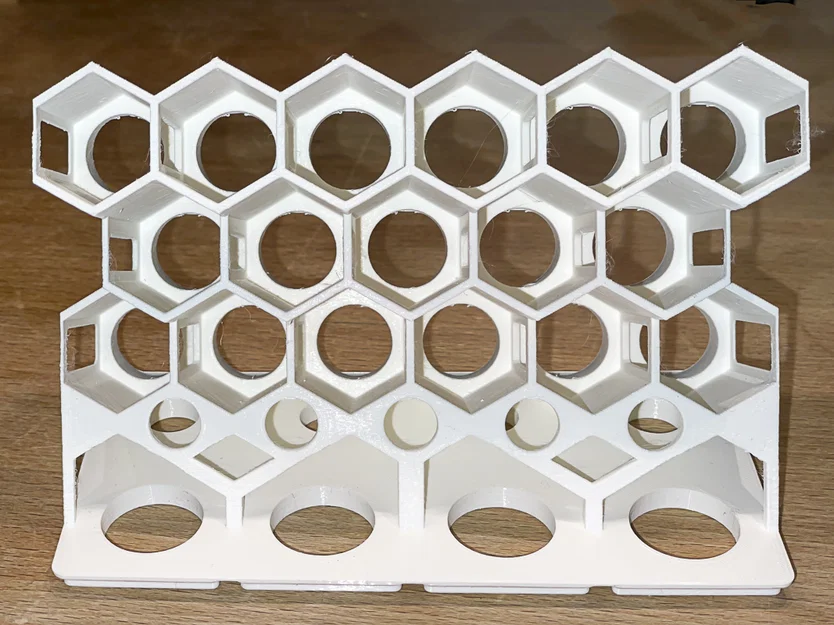 Giá đỡ sơn 17ml tương thích Gridfinity - Image 4