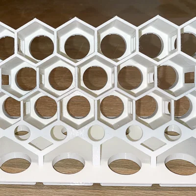 Giá đỡ sơn 17ml tương thích Gridfinity