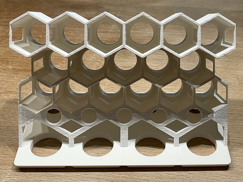 Giá đỡ sơn 17ml tương thích Gridfinity - Image 6