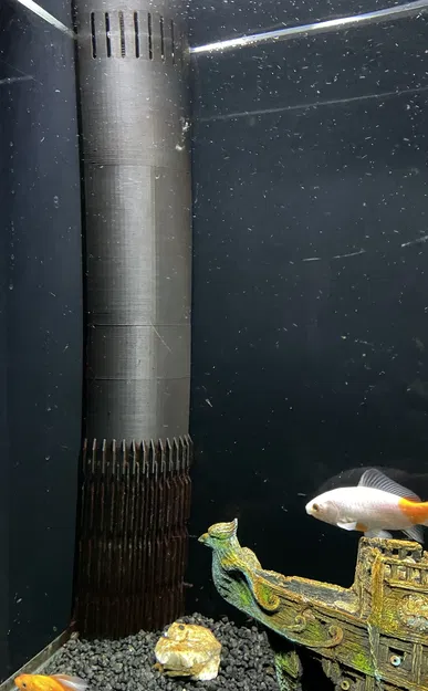 Chân Nước Bể Cá - Che Ống Dẫn Nước Ra Hệ Thống Lọc - Image 1