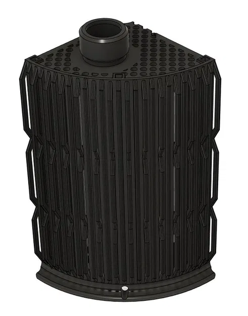 Chân Nước Bể Cá - Che Ống Dẫn Nước Ra Hệ Thống Lọc - Image 5