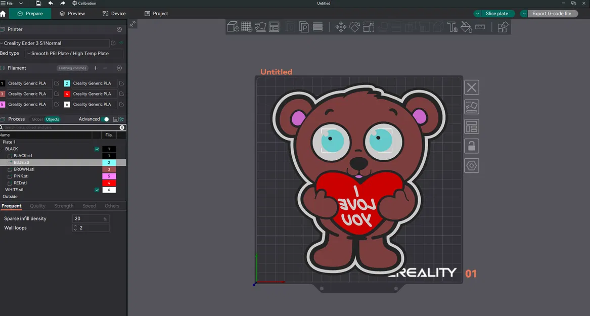 Hộp Đèn "I Love You Teddy" - Image 5