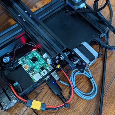 Hộp đựng linh kiện phía sau cho Ender 3/Pro