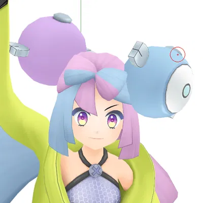 Mô Hình Pokémon Iono Kèm Đế