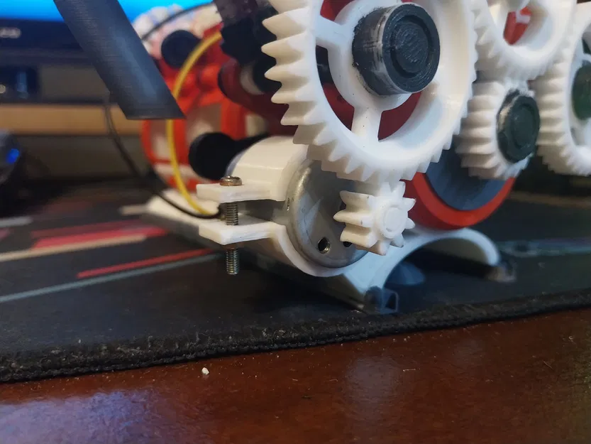 Mô hình Giá đỡ động cơ có bánh răng - Image 1