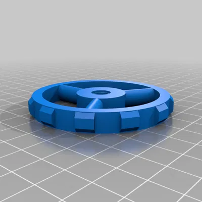 Bánh xe vặn cỡ lớn cân mặt bàn với đai ốc M4