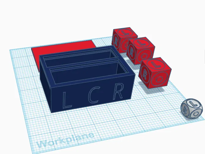 Game Xúc Xắc Trái Giữa Phải (Left Center Right) - Image 1