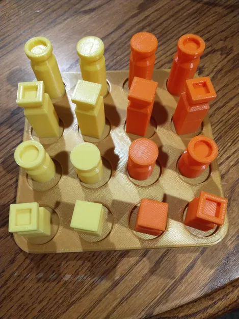 Bàn Cờ Quarto Tự Chế Của Tôi - Image 1