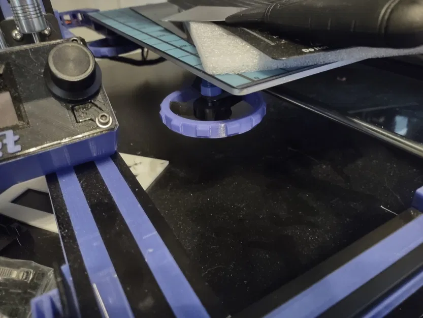 Núm Chỉnh Mặt Phẳng Giường In 3D Lớn 2 Mảnh - Image 3