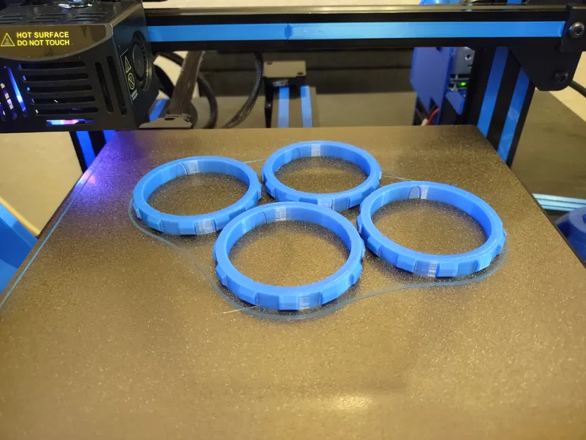 Núm Chỉnh Mặt Phẳng Giường In 3D Lớn 2 Mảnh - Image 6