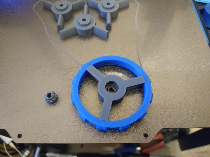 Núm Chỉnh Mặt Phẳng Giường In 3D Lớn 2 Mảnh - Image 12