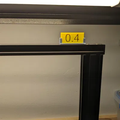 Nhãn Kích Thước Đầu Phun